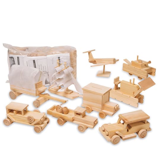 S&#x26;S&#xAE; Worldwide Wooden Transportation Kit